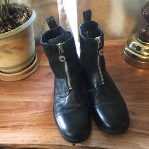 Cole Haan Moto Zip Boots